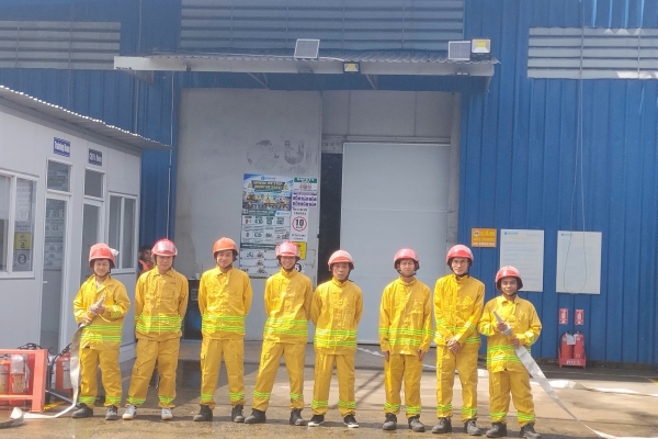 UNICOLD TỔ CHỨC DIỄN TẬP PCCC – CHỦ ĐỘNG PHÒNG NGỪA, SẴN SÀNG ỨNG PHÓ